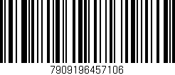 Código de barras (EAN, GTIN, SKU, ISBN): '7909196457106'