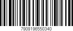 Código de barras (EAN, GTIN, SKU, ISBN): '7909196550340'