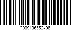 Código de barras (EAN, GTIN, SKU, ISBN): '7909196552436'