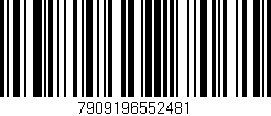 Código de barras (EAN, GTIN, SKU, ISBN): '7909196552481'