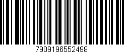 Código de barras (EAN, GTIN, SKU, ISBN): '7909196552498'