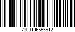 Código de barras (EAN, GTIN, SKU, ISBN): '7909196555512'