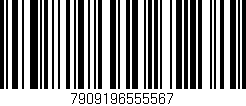 Código de barras (EAN, GTIN, SKU, ISBN): '7909196555567'