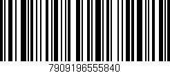 Código de barras (EAN, GTIN, SKU, ISBN): '7909196555840'