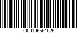 Código de barras (EAN, GTIN, SKU, ISBN): '7909196561025'