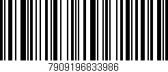 Código de barras (EAN, GTIN, SKU, ISBN): '7909196833986'