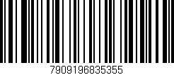 Código de barras (EAN, GTIN, SKU, ISBN): '7909196835355'