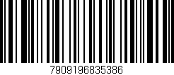 Código de barras (EAN, GTIN, SKU, ISBN): '7909196835386'