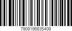 Código de barras (EAN, GTIN, SKU, ISBN): '7909196835409'