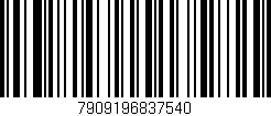 Código de barras (EAN, GTIN, SKU, ISBN): '7909196837540'