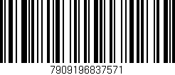 Código de barras (EAN, GTIN, SKU, ISBN): '7909196837571'