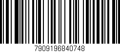 Código de barras (EAN, GTIN, SKU, ISBN): '7909196840748'