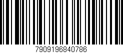 Código de barras (EAN, GTIN, SKU, ISBN): '7909196840786'