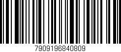 Código de barras (EAN, GTIN, SKU, ISBN): '7909196840809'
