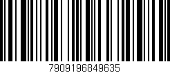 Código de barras (EAN, GTIN, SKU, ISBN): '7909196849635'