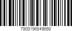 Código de barras (EAN, GTIN, SKU, ISBN): '7909196849666'
