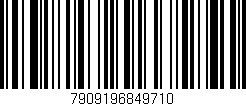 Código de barras (EAN, GTIN, SKU, ISBN): '7909196849710'