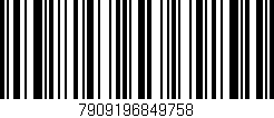 Código de barras (EAN, GTIN, SKU, ISBN): '7909196849758'