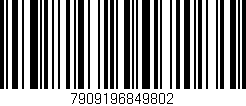 Código de barras (EAN, GTIN, SKU, ISBN): '7909196849802'
