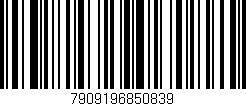 Código de barras (EAN, GTIN, SKU, ISBN): '7909196850839'