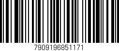 Código de barras (EAN, GTIN, SKU, ISBN): '7909196851171'