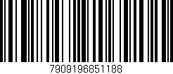 Código de barras (EAN, GTIN, SKU, ISBN): '7909196851188'