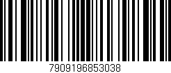 Código de barras (EAN, GTIN, SKU, ISBN): '7909196853038'