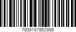 Código de barras (EAN, GTIN, SKU, ISBN): '7909197962999'