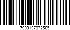 Código de barras (EAN, GTIN, SKU, ISBN): '7909197972585'