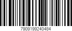 Código de barras (EAN, GTIN, SKU, ISBN): '7909199240484'
