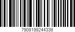 Código de barras (EAN, GTIN, SKU, ISBN): '7909199244338'