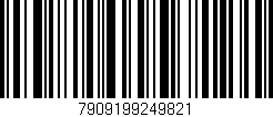 Código de barras (EAN, GTIN, SKU, ISBN): '7909199249821'