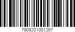 Código de barras (EAN, GTIN, SKU, ISBN): '7909201001287'