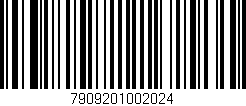 Código de barras (EAN, GTIN, SKU, ISBN): '7909201002024'