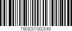 Código de barras (EAN, GTIN, SKU, ISBN): '7909201002048'