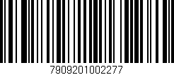 Código de barras (EAN, GTIN, SKU, ISBN): '7909201002277'