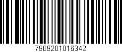 Código de barras (EAN, GTIN, SKU, ISBN): '7909201016342'