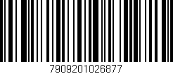 Código de barras (EAN, GTIN, SKU, ISBN): '7909201026877'