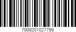 Código de barras (EAN, GTIN, SKU, ISBN): '7909201027799'