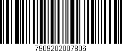 Código de barras (EAN, GTIN, SKU, ISBN): '7909202007806'