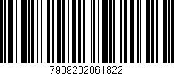 Código de barras (EAN, GTIN, SKU, ISBN): '7909202061822'