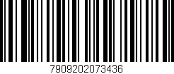 Código de barras (EAN, GTIN, SKU, ISBN): '7909202073436'