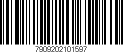 Código de barras (EAN, GTIN, SKU, ISBN): '7909202101597'