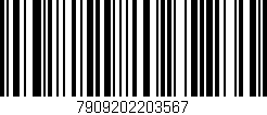 Código de barras (EAN, GTIN, SKU, ISBN): '7909202203567'