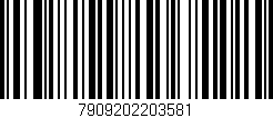 Código de barras (EAN, GTIN, SKU, ISBN): '7909202203581'