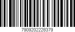 Código de barras (EAN, GTIN, SKU, ISBN): '7909202228379'