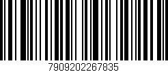 Código de barras (EAN, GTIN, SKU, ISBN): '7909202267835'
