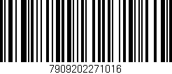 Código de barras (EAN, GTIN, SKU, ISBN): '7909202271016'