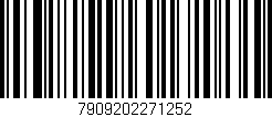 Código de barras (EAN, GTIN, SKU, ISBN): '7909202271252'