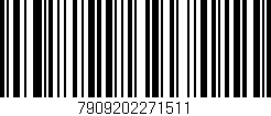 Código de barras (EAN, GTIN, SKU, ISBN): '7909202271511'